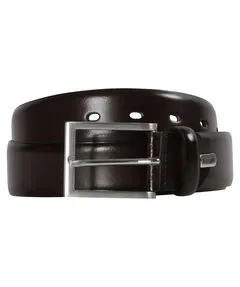 LLOYD Herren Leder Gürtel 35 mm, dunkelbraun - Herren-Gürtel aus hochwertigem Leder mit eleganter Dornschließe und fünf gestanzten Löchern für eine individuelle Anpassung - ideal für stilvolle Männer.