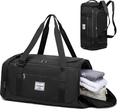 Laripwit Sporttasche Herren 40L - Multifunktionale Reisetasche für Fitness und Reisen - Sporttaschen: 40L Kapazität mit Schuh- und Nassfach, wasserdicht und leicht (0,74 kg) - ideal für Fitness, Reisen und Outdoor-Aktivitäten.