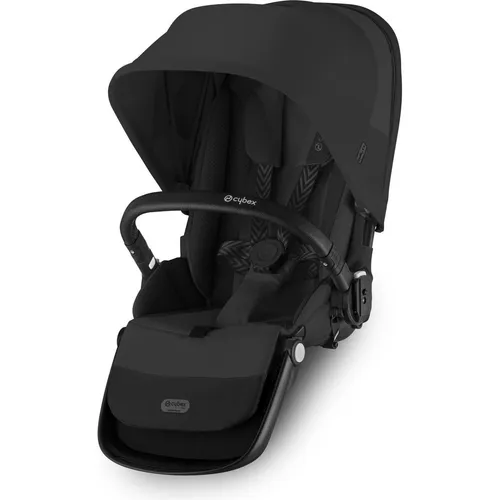 Cybex Sportbuggy Gazelle S - Moon Black - Kinderwagen mit ab Geburt geeigneter Sitzeinheit, bietet Komfort und Stil für aktive Eltern.