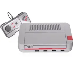 Evercade VS-R Solo: Retro Gaming Konsole - Unterhaltungselektronik mit über 600 Spielen aus 60+ Cartridge-Kollektionen, dualem Cartridge-Slot und 4 USB-Ports für Multiplayer-Spaß!