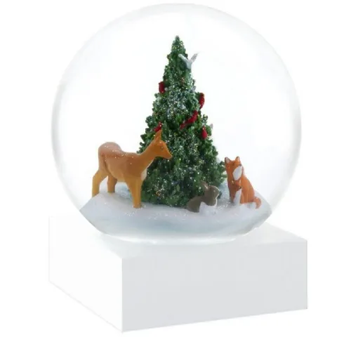 CoolSnowGlobes Schneekugel Forest Friends 10 cm - Schneekugel mit einzigartigem Design, inspiriert von Kunst und Natur. Ideal für Sammler und saisonale Ausstellungen, in attraktiver Geschenkbox.