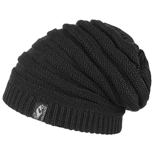 CHILLOUTS Erwachsene Mütze Brian, Black, One Size - Beanies, lässige Beanie mit hohem Tragekomfort aus synthetischem Material – perfekt für jeden Anlass!