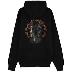 Der Herr der Ringe Kapuzensweatshirt Black Sauron The Lord Of The Rings Hoodie schwarz XXL
