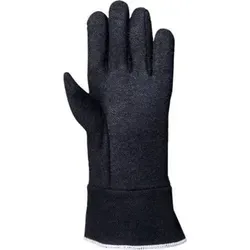 Showa Hitzeschutzhandschuh Best 8814 Charguard - Zugelassen für Lebensmittelkontakt, bieten diese Schutzhandschuhe hohen Schutz gegen Abrieb und Temperaturen bis 260 °C. Komfortabel und einfach anzuziehen, ideal für den professionellen Einsatz in der Küche.