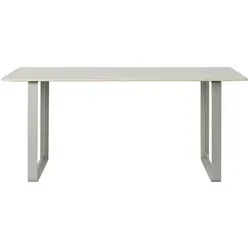 Muuto 70/70 Tisch, 170 x 85 cm, grau linoleum / grau