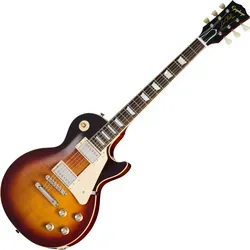 Epiphone 1960 Les Paul Standard Reissue Washed Bourbon E-Gitarre - Authentische E-Gitarre mit Mahagoni-Korpus und Ahorndecke, ausgestattet mit zwei Gibson Custombucker Humbuckern für klassischen 60s-Sound. Inklusive Hardshell Case für optimalen Schutz.