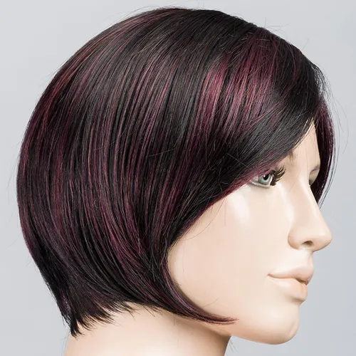 Ellen Wille Hairpower Kunsthaarperücke Talia Mono – Blackcherry Mix - Moderne Bob-Perücke mit Kinnlänge, die sanft das Gesicht umspielt. Besonders leicht und pflegeleicht, mit brillanten Farben und sofort tragbar. Ideal für vielfältige Looks!