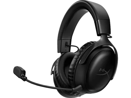 HyperX Cloud III Wireless Gaming Headset - Bis zu 120 Stunden Akkulaufzeit, optimaler Tragekomfort und kristallklarer Klang für PC, PS5, PS4