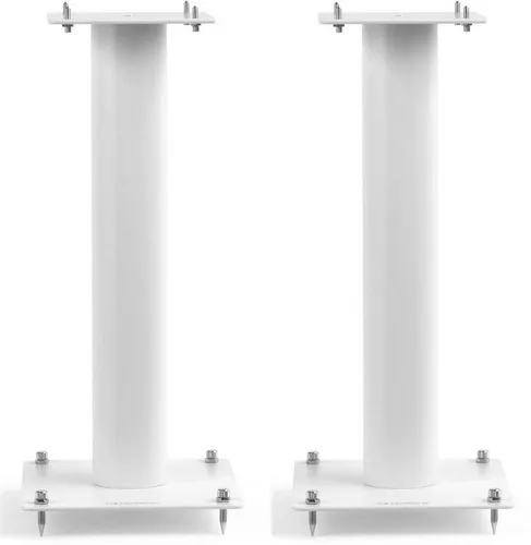 Norstone Lautsprecherständer Stylum, stabil & belastbar bis 50kg - Lautsprecherständer aus stabilem Metall, ideal für schwere Lautsprecher. Matte Oberfläche und inklusive höhenverstellbarer Spikes für optimalen Klang.