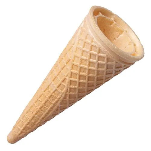 BAZKO Klassisches Eishörnchen – Halbsüße Eiswaffeln 270 Stück - Knusprige Eistüten für Softeis und Sorbet, handgefertigt nach traditionellem Rezept. Ideal für Eisdielen, Cafés und Zuhause. Genießen Sie Ihr Lieblingseis ganz ohne schlechtes Gewissen!