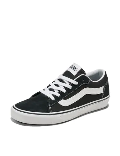 Vans Herren Vero Wildleder-Sneaker, Black/White, 41 EU - Stylische Vero Wildleder-Sneaker für Herren, ideal für jeden Anlass. Bequeme Passform und zeitloses Design für den täglichen Einsatz.