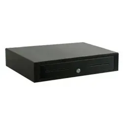 APG Cash Drawer Vasario 1616 (VB320-BL1616-B5) - Robuste Kassenschublade für den professionellen Einsatz, ausgestattet mit einem sicheren Schließmechanismus und ideal für Einzelhandelsgeschäfte.