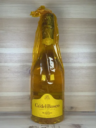 Ca del Bosco Cuvée Prestige Franciacorta DOCG Edizione 48 (1 x 0,75 Lt.) - Hochwertiger italienischer Weißwein aus der Lombardei, ideal als Aperitif. Erleben Sie die exquisite Kombination aus Chardonnay, Pinot Nero und Pinot Bianco in jeder Flasche.