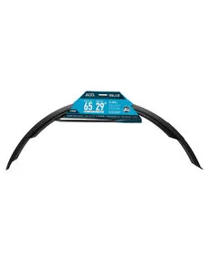 ACID Schutzblechset 65 29" ST Mount 2.0 black - Fahrradschutzbleche für 29'' Mountainbikes, wetterfest mit stylischen Icon-Details und integrierter Lichtkabel-Führung für optimale Sichtbarkeit.