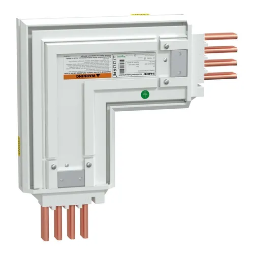 Schneider Electric Winkel 400A CU 3LNPER IP42 - Winkelkasten für Schienenverteiler mit 400 A, 3-polig und IP42 Schutzart. Ideal für zuverlässige Stromverteilung in elektrischen Anlagen.