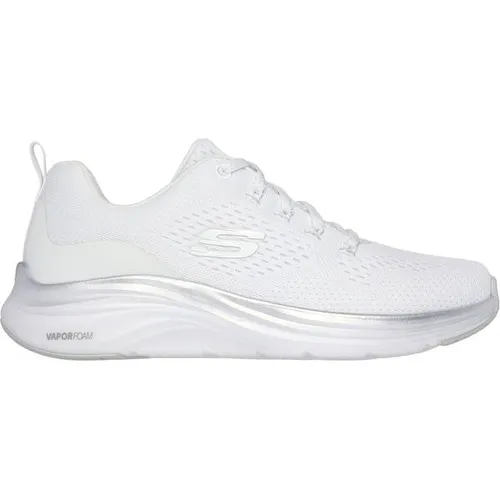 Skechers Damen Vapor Foam Midnight Glimmer - Komfortable Sneaker für jeden Tag - Damen-Sneaker mit flexiblem Dampfschaum und stylischem Design, ideal für Alltag und Freizeit.