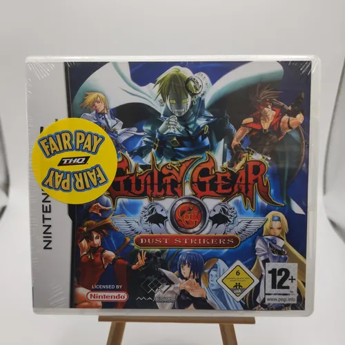 Guilty Gear: Dust Strikers für Nintendo DS – Neu & Versiegelt - Erlebe spannende Kämpfe mit Guilty Gear: Dust Strikers auf Nintendo DS. Ideal für Fans von Action-Spielen und empfohlen für Spieler ab 6 Jahren.