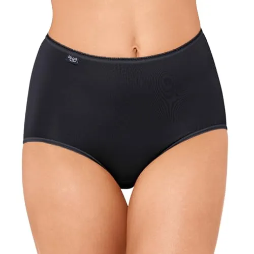 Sloggi 24/7 Microfibre Maxi C3P Damen Briefs - 3er-Pack bequemer Maxi Slips aus weichem Mikrofaser-Material für hohen Tragekomfort. Zeitloses Design mit zarten Abschlüssen für eine perfekte Passform und optimale Bewegungsfreiheit.