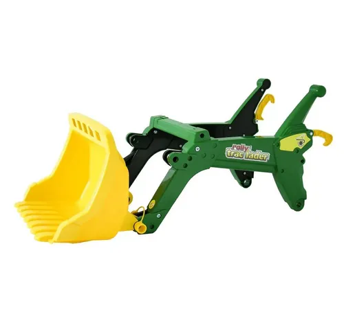 Rolly Toys Frontlader RollyTrac John Deere - Tretfahrzeuge für Kinder von 3-10 Jahren, ideal als Zubehör für rollyFarmtrac Traktoren, fördert die Feinmotorik und kreatives Spielen im Freien.