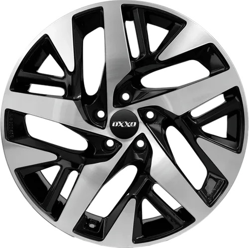 Oxxo Pulse Pro Silber 7x19 ET41 - LK5/108 ML65.1 Alufelge - Hochwertige Alufelge für Kfz mit modernem Design, ideal für eine sportliche Optik und verbesserte Fahrdynamik.