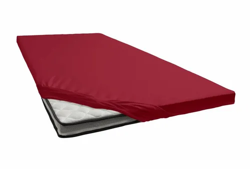 Janine 5001 Topper-Spannbetttuch Elastic 140/200 bis 160/220 cm - Spannbetttuch aus hautsympathischem Elastic-Jersey, ideal für Topper bis 10 cm Höhe, bis 60°C waschbar und bügelfrei – für einen erholsamen Schlaf.