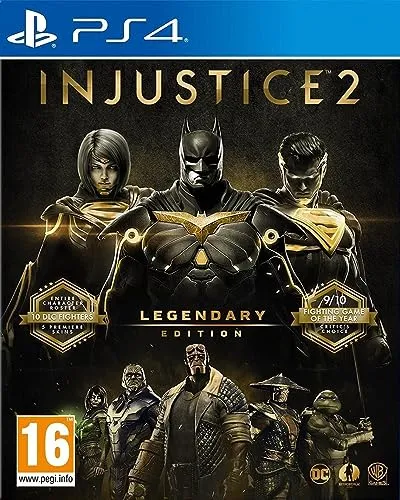 Injustice 2 Legendary Edition (Playstation 4) - Spiele für PlayStation 4, erlebe die ultimative DC-Action mit allen Charakteren und Premiere Skins für unvergessliche Kämpfe!
