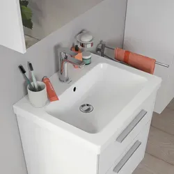 Duravit D-Code Waschtisch 65 cm - Hochglanz Badkeramik - Elegantes Waschbecken aus langlebiger Sanitärkeramik, ideal für wandhängende Montage. Hochglanz-Oberfläche und hygienische Gestaltung für ein stilvolles Badezimmer.
