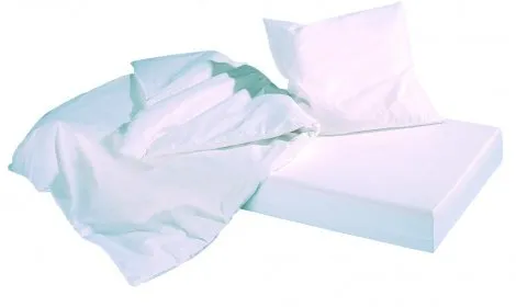 ADL allergosan Allergiker Bettwäsche Set - Kofferset 2 - Betteinlagen & Krankenunterlagen, effektiver Schutz vor Hausstaubmilben mit atmungsaktiven, allergologisch unbedenklichen Bezügen für Matratze, Kissen und Decke, ideal für Allergiker und Reisen.