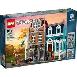 LEGO® Creator Expert Buchhandlung - 10270 mit 2504 Teilen - LEGO® Bauspielzeug für kreative Köpfe, fördert Fantasie und Problemlösungsfähigkeiten. Ideal als Geschenk für LEGO® Fans und Baumeister!