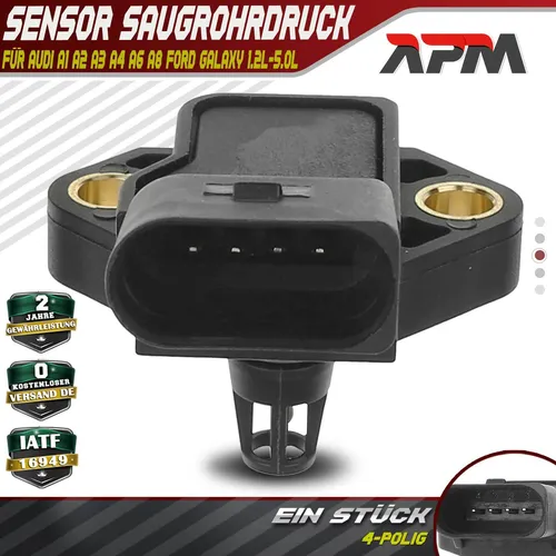 Ladedrucksensor für Seat Altea Cordoba Ibiza Leon Toledo Skoda 038906051D