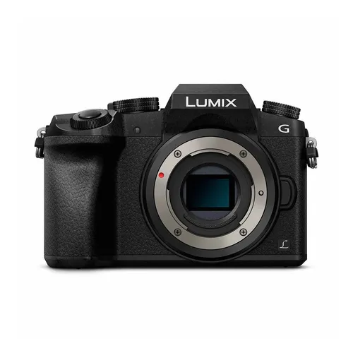 PANASONIC LUMIX G7 Gehäuse DMC-G7 - Spiegelreflex- & Systemkameras mit 4x digitalem Zoom, integrierter Blitzfunktion und Auto Focus für beeindruckende Fotos und Videos.