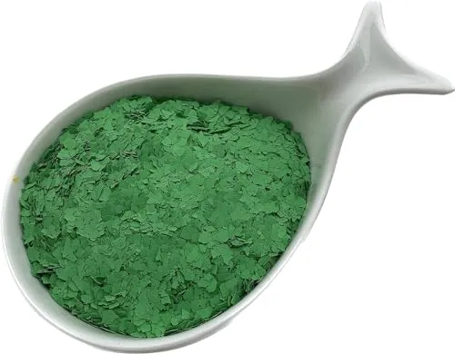 otto-online-handel 1kg Farbchips für Epoxidharz Garagenboden Bodenbeschichtung Dekochips (grasgrün)
