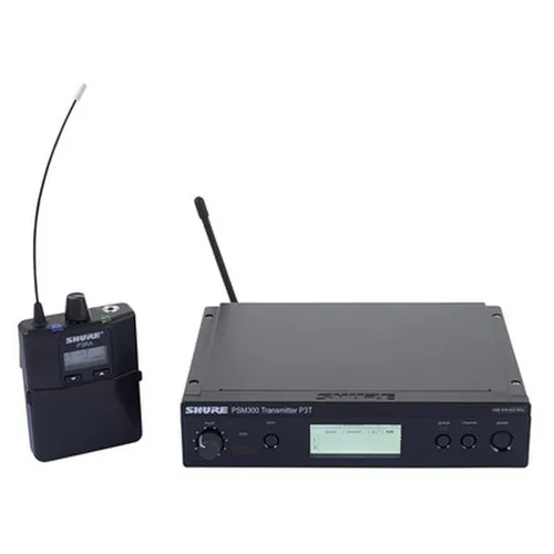 Shure PSM 300 P3TERA-H20 - Professionelles In-Ear System - Drahtloses In-Ear Monitoring System für Musiker, mit klarer Audioqualität und hoher Reichweite, ideal für Bühnenauftritte.