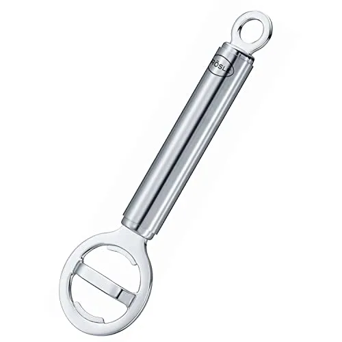 RÖSLE Kapselheber - Hochwertiger Flaschenöffner aus Edelstahl - Dosenöffner: Der RÖSLE Kapselheber öffnet Kronkorken mühelos ohne Verbiegen und ist spülmaschinengeeignet. Mit ergonomischem Rundgriff für komfortable Nutzung und platzsparende Aufbewahrung.