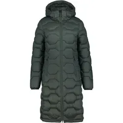 ICEPEAK BANDIS Coat - Damen Wintermantel, dunkelgrün - Funktionsjacken, stylischer Parka mit wärmender Fütterung für kalte Tage und Outdoor-Aktivitäten.