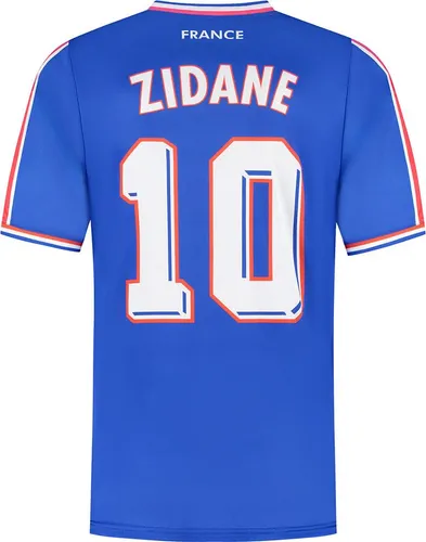 Frankreich Fußballtrikot Zidane - WM 1998 - Kinder und Erwachsene - XXL