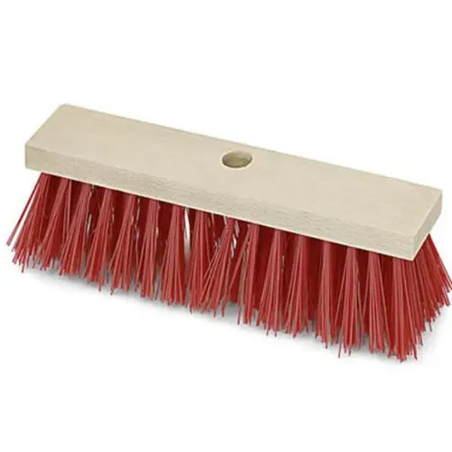 Nölle Elaston Straßenbesen glatt rot, 29 cm mit Stielloch - Der Nölle Straßenbesen aus robustem Flachholz und langlebigen Elaston-Fasern entfernt mühelos groben Schmutz und Laub von versiegelten Flächen. Mit praktischem Stielloch für einfache Handhabung.