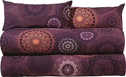 Erwin Müller Bettwäsche Sparpaket 4-tlg. Biber - Bettwäsche-Sets im 4-teiligen Sparpaket aus kuscheligem Edelflanell. Mit fantasievollen Mandalas und temperaturregulierender, atmungsaktiver Qualität für traumhafte Nächte.
