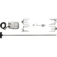 Drehspieß-Set Commercial Quality für Prestige PRO 665 - Hochwertiges Drehspieß-Set für den Prestige PRO 665, ideal für saftige Grillgerichte und gleichmäßiges Garen.