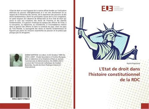 L'Etat de droit dans l'histoire constitutionnel de la RDC Karim Kapitene