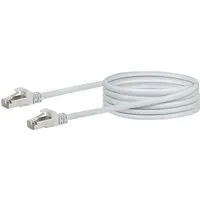 Schwaiger CAT 6 Netzwerkkabel (SF/UTP) RJ45 Stecker > RJ45 Stecker 5 m Weiß