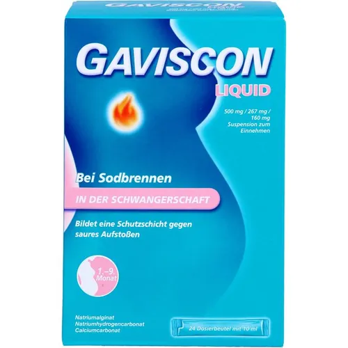 GAVISCON Liquid Suspension bei Sodbrennen i.d. Schwangerschaft