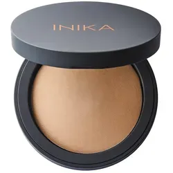 INIKA Baked Mineral Foundation Nurture 8 g - Hochwertiges Make-up mit makelloser Deckkraft, angereichert mit Hautpflege-Extrakten wie Magnolienrinde und Squalan für strahlende, gesunde Haut. Ideal für ein natürliches Finish.