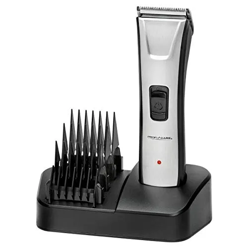 Profi-Care PC-HSM/R 3013 Haarschneider, Bartschneider Schwarz, Inox - Haarschneidegeräte mit präzisen Schneideklingen aus Inox für einen perfekten Schnitt und hohe Langlebigkeit, ideal für Zuhause oder Profis.