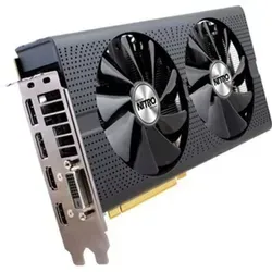 Sapphire NITRO+ AMD Radeon RX 480 - Grafikkarte mit 4 GB GDDR5-Speicher und 3840 x 2160 Pixel Auflösung, ideal für Gaming und Grafik-intensive Anwendungen.