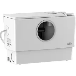 Wilo DrainLift MINI3-XS/WC-EF, DN 32 - Hebeanlage für die effiziente Entwässerung von Waschbecken, Dusche, Badewanne und WC. Ideal für Inneninstallationen und Vorwandmontage, fördert Abwasser mit und ohne Fäkalien.