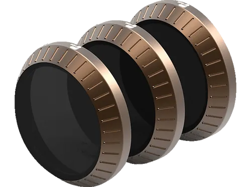 POLAR PRO Cinema Filter 3er Set SHUTTER für DJI Zenmuse X4S - Drohnenzubehör & -ersatzteile: Hochwertiges Filter-Set mit ND8, ND16 und ND32 zur optimalen Lichtkontrolle für atemberaubende Luftaufnahmen.