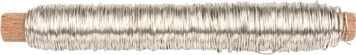 Glorex Wickeldraht silberfarben, 0,5 mm
