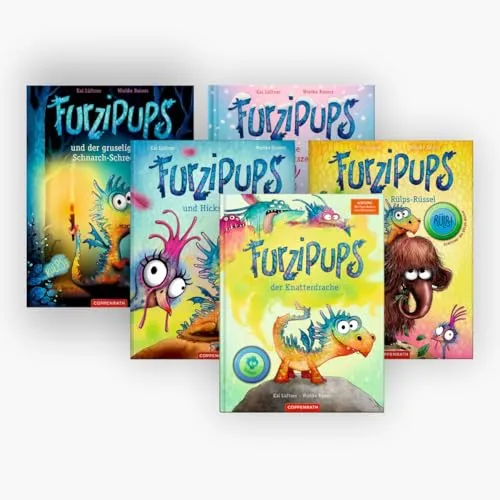 Furzipups, der Knatterdrache – Spannendes Kinderbuch-Set - Belletristik für Kinder, inklusive 1 exklusivem Postkartenset und aufregenden Charakteren für fantasievolles Lesen.