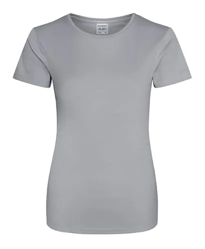 AWDis Damen Cooles T-Shirt, grau meliert, M